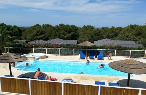 Agde Ski Chalet | CHALET 2 bedrooms air-conditioned in full nature close beaches of the cap d'agde
