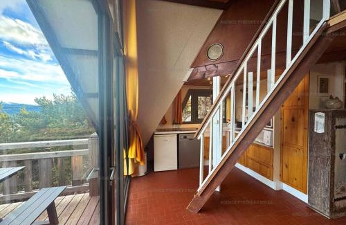 Les Angles Ski Chalet | Chalet 6 couchages avec balcon et parking aux Angles - FR-1-295-170