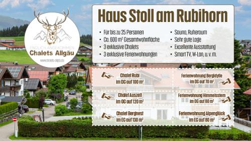 Verwaltungsgemeinschaft Hornergruppe Ski Chalet | Chalet Allgäu