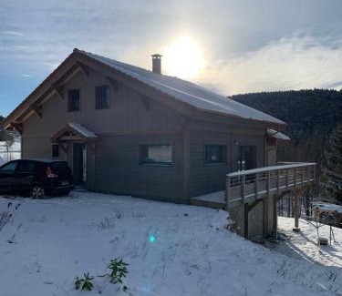 Liezey Ski Chalet | Chalet avec vue panoramique