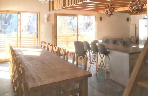Valmeinier Ski Chalet | Chalet chaleureux montagne, Valmeinier, vue imprenable + 180 m²