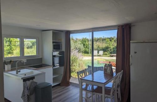 L'Isle-sur-la-Sorgue Ski Chalet | Chalet climatisé en campagne avec baignade privée