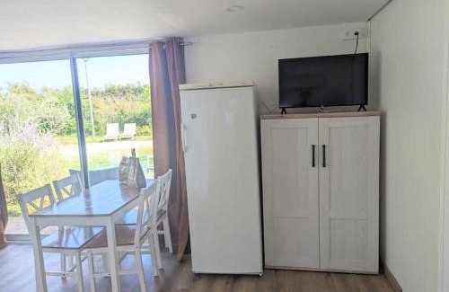 L'Isle-sur-la-Sorgue Ski Chalet | Chalet climatisé en campagne avec baignade privée