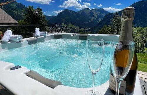 Chatel Ski Chalet | Chalet Familial Le Whymper 5 étoiles SPA Sauna Chatel