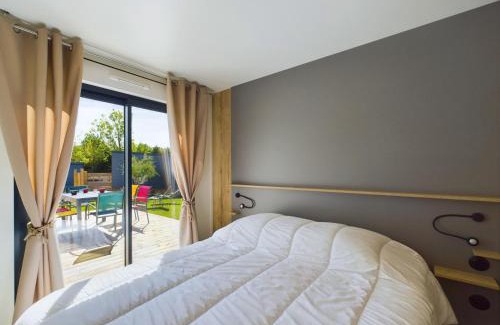 Saint-Gilles-Croix-de-Vie Ski Chalet | Chalet pour 4 - Domaine avec piscine