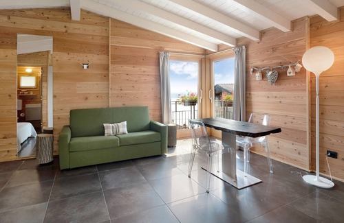 Carcioni Ski Chalet | Chalet il Fienile with Shared Pool, Shared Garden & Wi-Fi