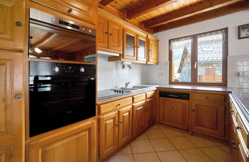 Albiez-le-Vieux House | Chalet 'La Grange Villard' with Mountain View, Balcony and Wi-Fi