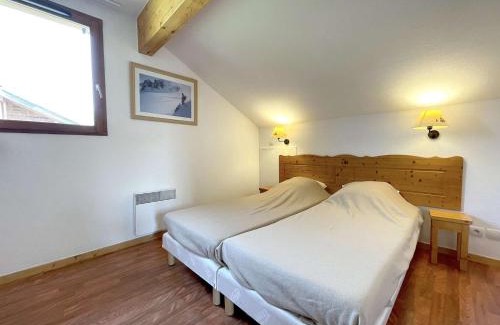 Saint-Etienne-en-Devoluy Ski Chalet | Chalet lumineux 3 pièces, 4 pers, proche remontées et pistes, balcon, parking, wifi gratuit - FR-1-525-270