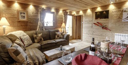Montchavin Apartment | Chalet Miravidi, Montchavin-La Plagne, Jacuzzi & Sauna