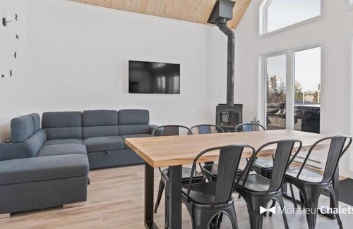 Mauricie Ski Chalet | Chalet Natura - 5C | SPA | accès à la rivière