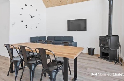 Mauricie Ski Chalet | Chalet Natura - 5C | SPA | accès à la rivière