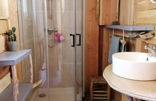 Saint-Andre-Capceze Ski Chalet | Chalet Tipi en Bois