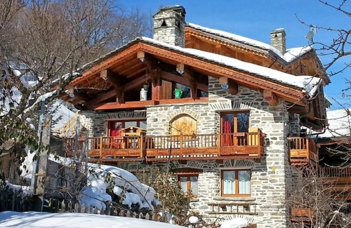 Villaroger Ski Chalet | Chalet, wifi, fitness, sauna, terrace, balcony, fireplace or stove, tv, 188m², Les Arcs