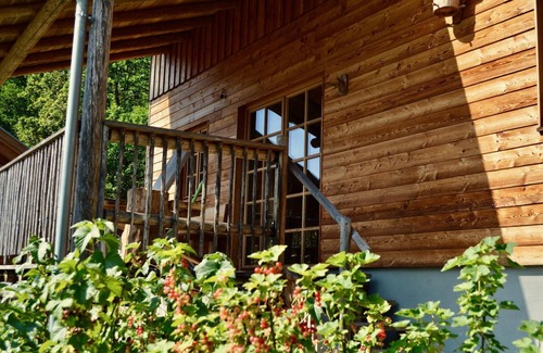 Geiersthal Apartment | Chalet with walk-in rain shower and wood-burning stove