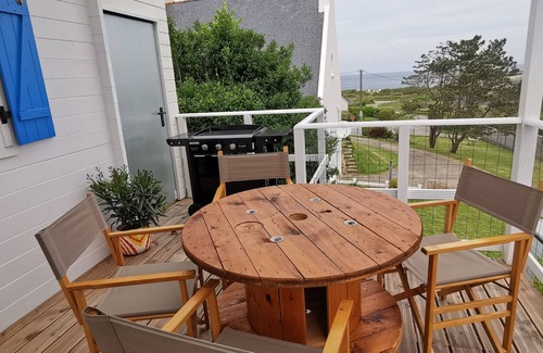Plouarzel Ski Chalet | Chalets de Kerescar: view of the Iroise Sea, beaches 150 m away