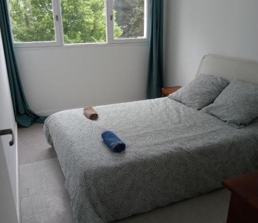 Quartier de la Maison-Blanche House | Chambre double confort
