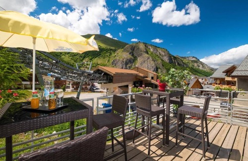 Valloire Apartment | Chambre Invitant | Sauna | Près des Pistes de Ski