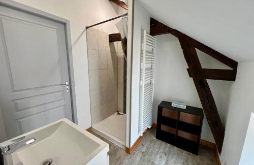 Lussac-les-Chateaux Apartment | Chambre Privée & Espaces Communs