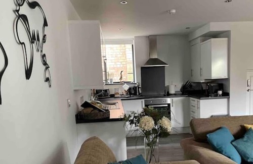 Crosby Apartment | Chapel Apartment is a historic converted Church apartment near Crosby Beach