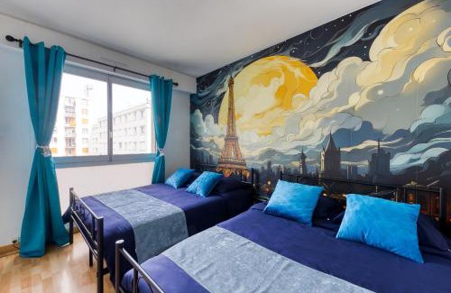 Vanves Apartment | Charmant Appartement à 10 minutes de Paris avec Balcon