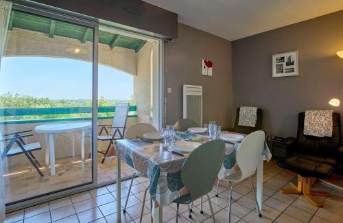 Barbotan-les-Thermes Apartment | Charmant T2 avec balcon sud et wifi à Barbotan - FR-1-841-74