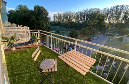 Magdeburg Apartment | Charmantes Loft mit Balkon