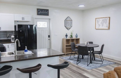 Smithfield Apartment | Charming 2-bedroom, family and pet-friendly basement apartment.