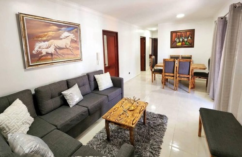 Residencial Alameda Oeste Apartment | Charming 3-Bed Apartment 2 bano aire acondicionado
