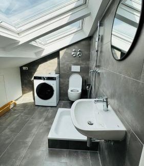 Boeblingen Apartment | Charming Attic Retreat with Sloped Roof