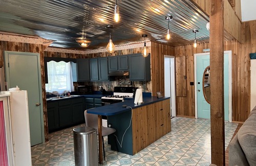 Branford Cabin | "Charming Barnominium on 2 Wooded Acres in Three Rivers Estates". Sleeps 6.