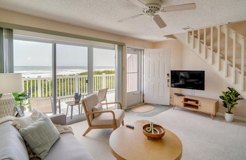 Brigantine Apartment | Charming Brigantine Condo Rental Steps to Beach!