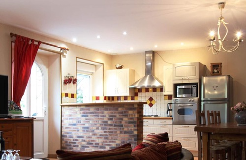 Montsurvent Cottage | Charming Country House: 3 BR, Garden, Near Beach, Pet-Friendly, WiFi Included