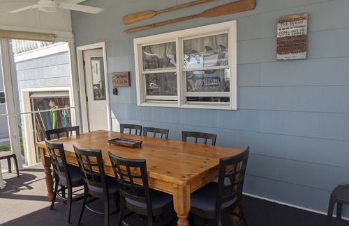 Harvey Cedars House | Charming Family Cape- Beach, Bay and Shops A Few Steps Away!