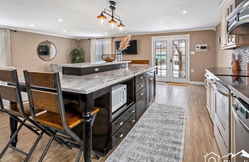 Trendwood and Frankline Square House | Charming Family Retreat Redesigned Large Yard