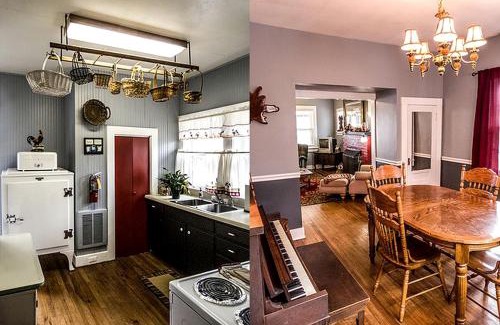 Greeneville House | Charming Glamping Rental with Fireplace near Great Smoky Mountains National Park