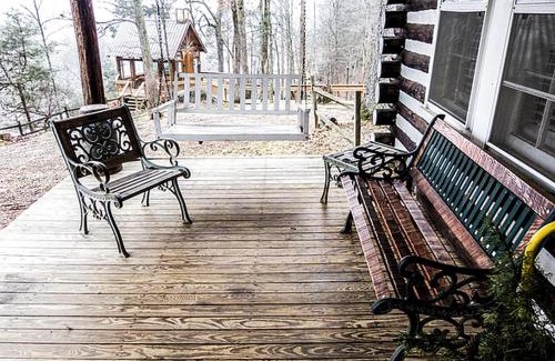Greeneville House | Charming Glamping Rental with Fireplace near Great Smoky Mountains National Park