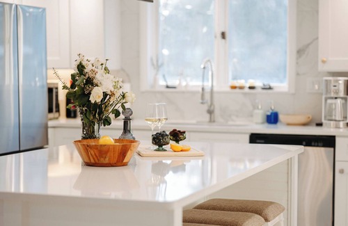 Delaware House | Charming Historic Home, Luxurious Remodel, Walk to Downtown, Tree-Lined Street