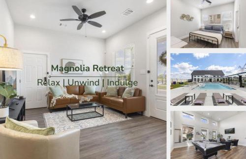 Magnolia House | Charming Magnolia Retreat Clubhouse and Gym Access