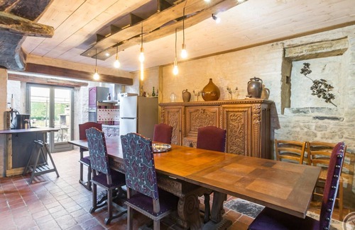 Saint-Lo-d'Ourville Cottage | Charming Medieval Press, Pets Allowed, Parking Included