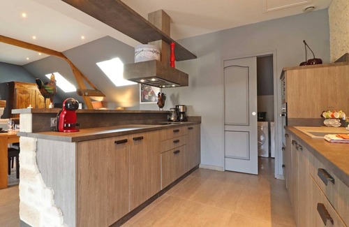 Occagnes Cottage | Charming Norman house with fireplace and private garden