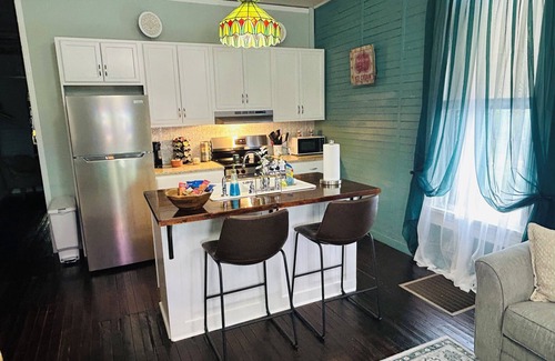 Centreville Apartment | Charming old country store style residence in the town of Brent, Alabama.