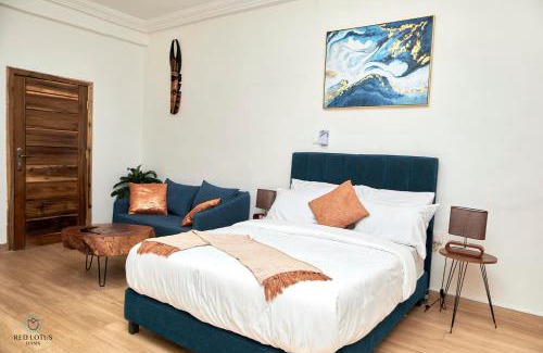 Accra Apartment | Charming Rooftop Apartments- Strong Wi-Fi & 40percent Long-stay Disc