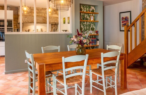 Ploemeur House | Charming Rustic House in Tranquil Ploemeur, Near Beaches - 7 Sleeps, WiFi, Terrace