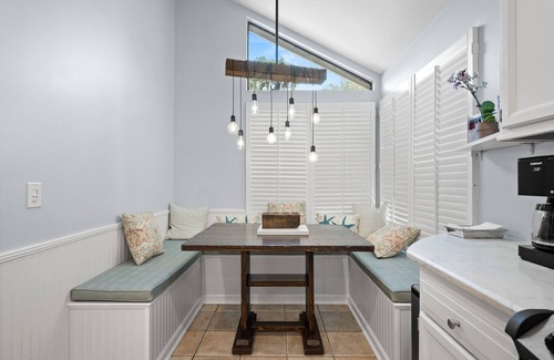 Palm Valley House | Charming Townhome with Patio, Firepit- Close to Golf + Beach