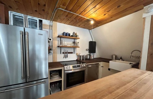 Williamsville Ski Chalet | Charming Vermont A-Frame: Cozy Cabin in the Woods