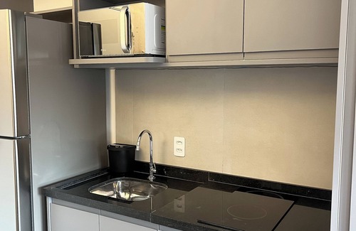 Sao Paulo Apartment | Charmoso Studio a 230m do Metrô Brooklin