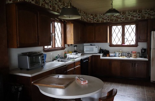 Ashville House | Chautauqua lakefront living on spacious double lot with dock, boat tie-up & more