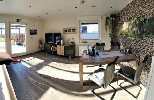 Rohren House | Cherry trees in blossom