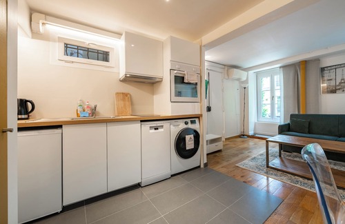 Saint-Merri Apartment | Chez Marcel 50m2 center Pompidou/hôtel de ville/châtelet Les Halles