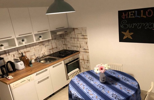 Martina Apartment | Chic and Cozy Brsec Apartment with Sea View - Two Bedroom Apartment with Sea View